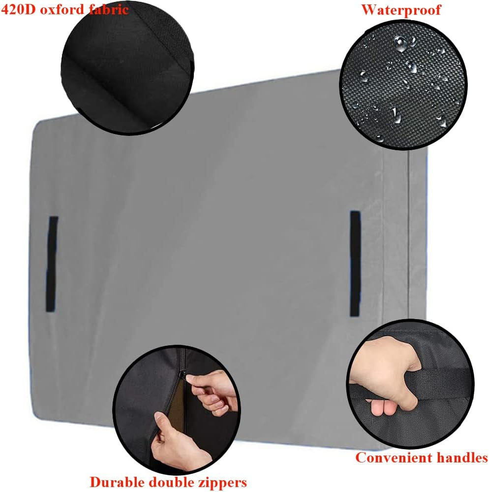 Mattress Bag Cover for Moving and Storage, Reusable Heavy Duty Tarp Waterproof Bed Mattress Moving Storage Bags Covers for Storage King Queen Full Twin Size Mattress Protector